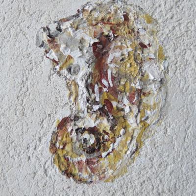 Isabelle Bonzom, Hippocampe I, Hippocampus I, buon fresco, detail